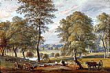 Foresters In Windsor Great Park by Paul Sandby